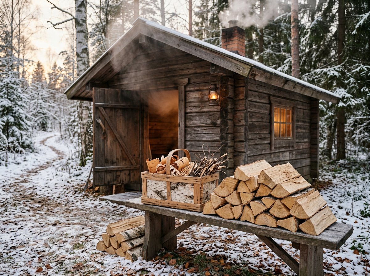 Банная партия с берестой, Химки